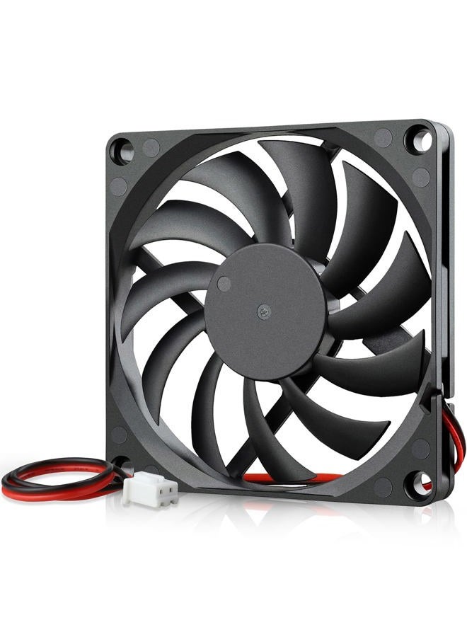 Gdstime Radiator 80mm x 80mm x 10mm 12V Brushless DC Cooling Fan - Image 1
