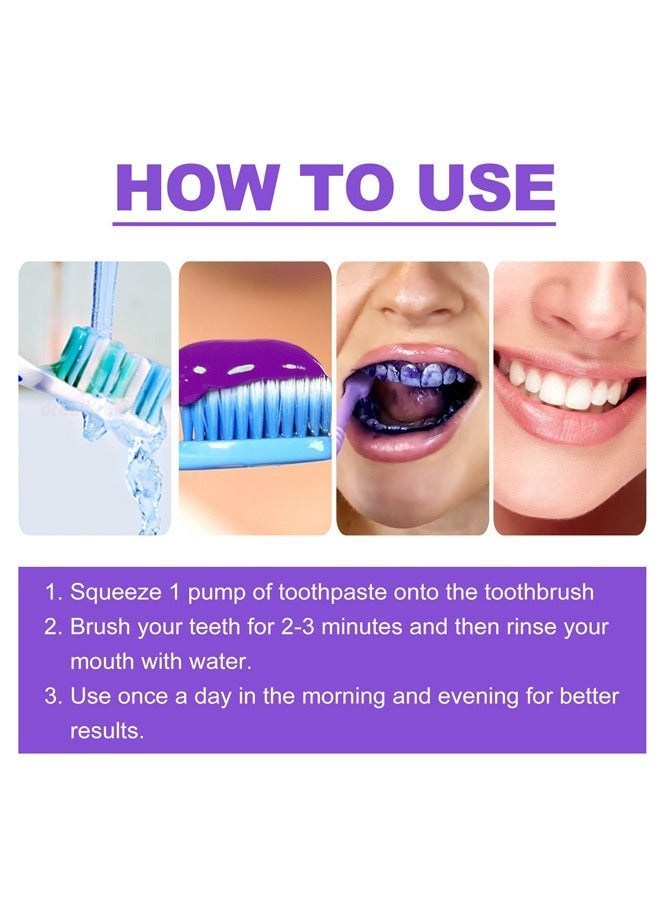 إيلهو كريم تبييض الأسنان ، وإزالة البقع الأسنان ، الأسنان الصفراء اللون مصحح ، تنظيف الأسنان البقع - Image 4