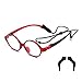 JM Kids Blue Light Glasses Computer Gaming Grasses for Girls Boys Age 310 Anti Blue Ray TR90 Eyeglasses Red Round Style - Image 1