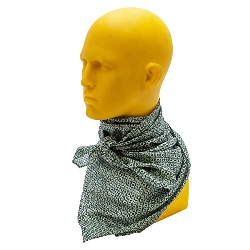 Wyoming Traders Mens Calico Silk Scarf (Green),One Size,WYOT-C - Image 4