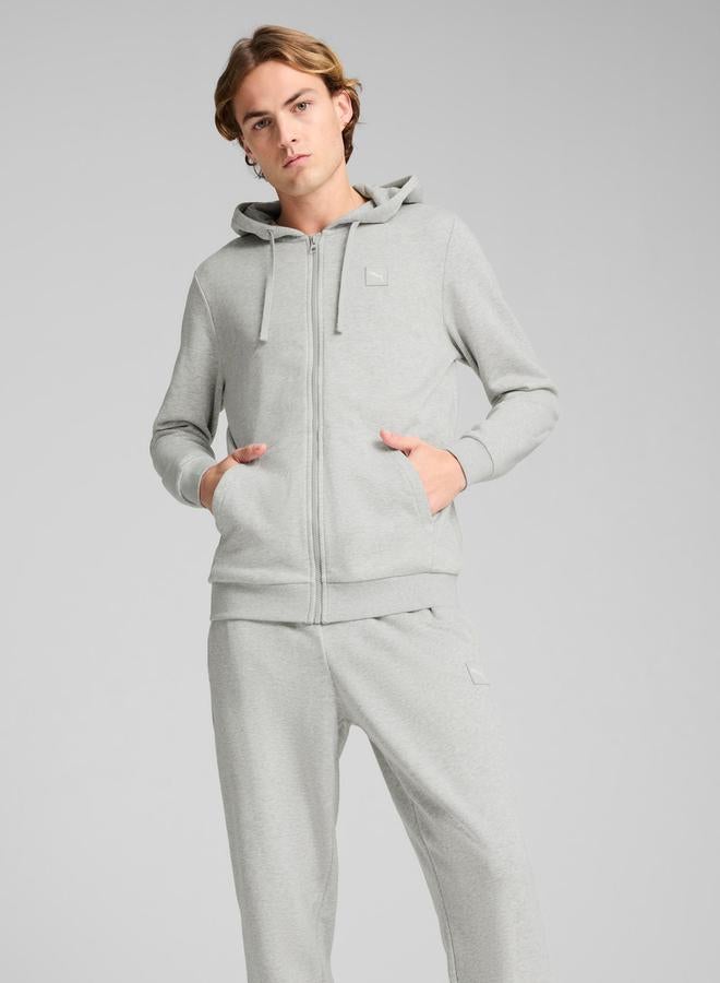 PUMA Hooded Sweat Suit with Logo Patch Work  - Image 1