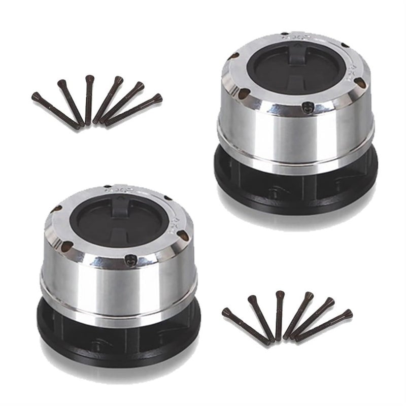 Wivplex 2PCS Manual Locking Hubs for Mitsubishi and Dodge - Image 1