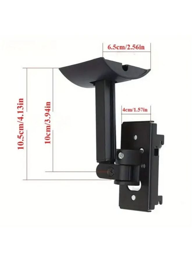 Black Adjustable Wall Ceiling Mount Bracket For UB 20 Speaker Heavy Duty Metal - Image 3
