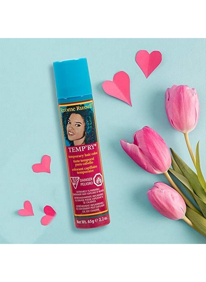 Jerome Russell - Temp'Ry Sprayon Blue Hair Color 2.2Oz X 3 Pack - Image 1