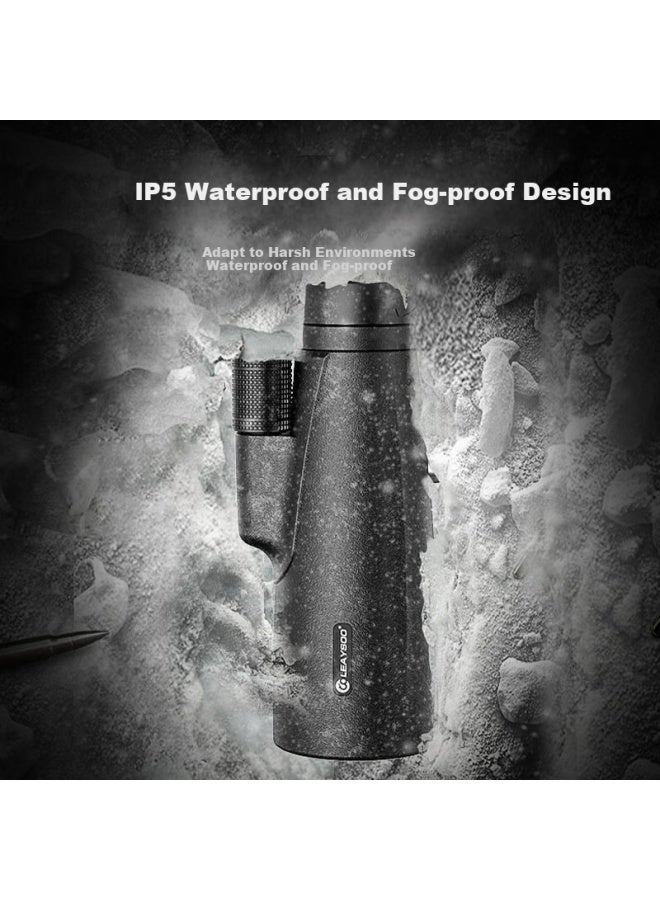 Leaysoo Leaysoo Leaysoo 12X50 High-Powered High-Definition Professional Outdoor Concerts, Sporting Events, Bird Watching Monocular Telescope - Image 1