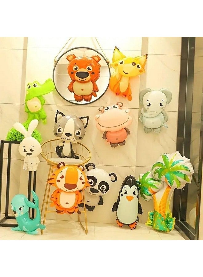 Atpata Funky Jungle Theme Animal Foil Balloons (Crocodile) - Image 3