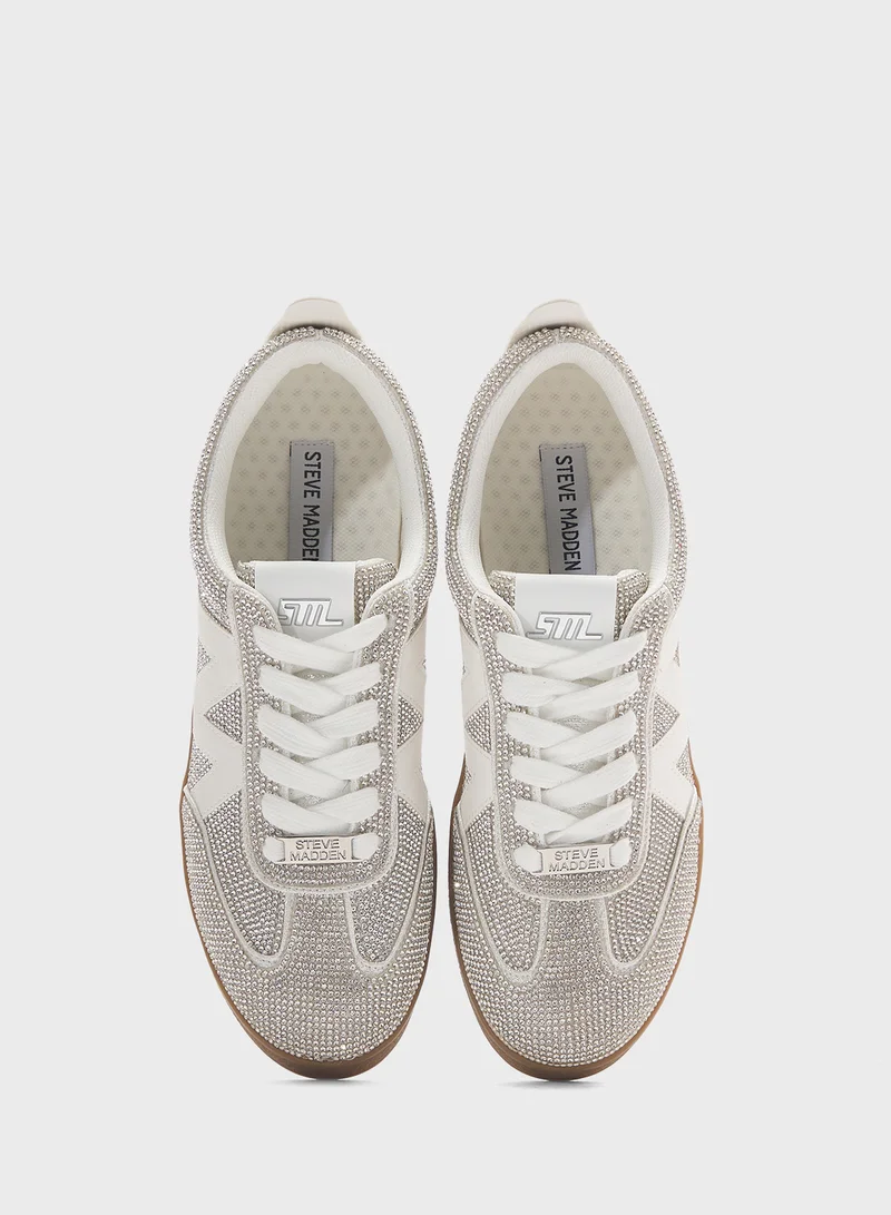 STEVE MADDEN Degree-R Lace Up Low Top Sneakers