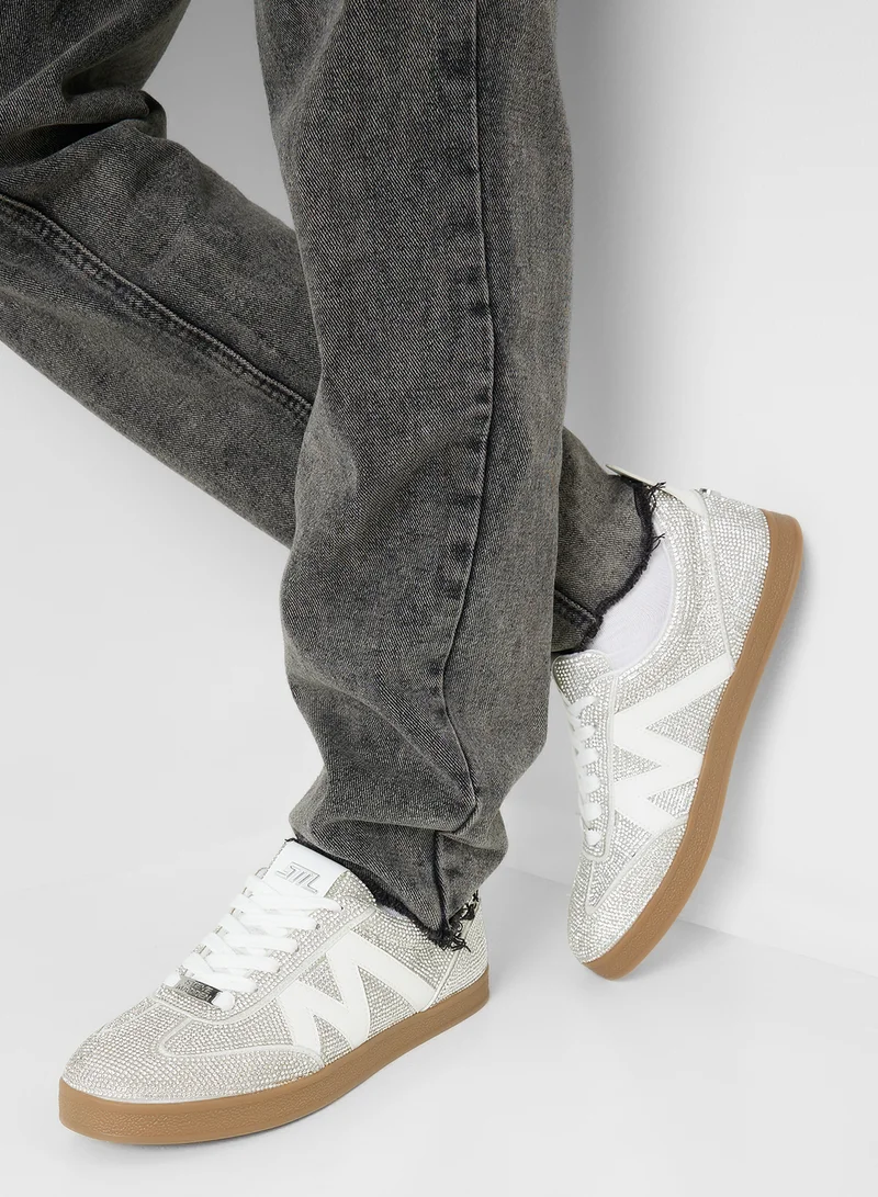 STEVE MADDEN Degree-R Lace Up Low Top Sneakers