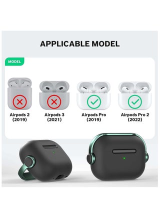 حالة جديدة ل Airpod Pro 2 مع القفل (الأخضر) - view 5