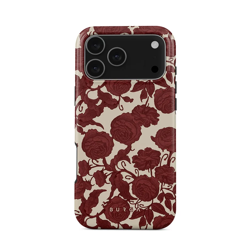 بورجا جراب Tease Me Premium لهاتف iPhone 17 Pro Max متوافق مع هيكل صلب مزدوج الطبقات هجين + حماية من السيليكون - غطاء محمول مقاوم للخدش والصدمات
