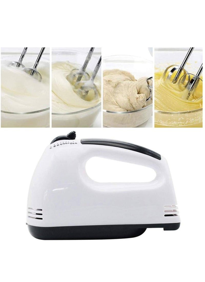 Denx Hand Blender 7 Speeds 260 Watts With An Ergonomic Handle That Fits Perfectly In The Palm Of The Hand White Color  - Image 3
