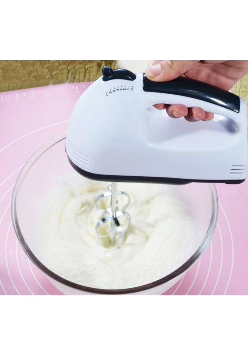 Denx Hand Blender 7 Speeds 260 Watts With An Ergonomic Handle That Fits Perfectly In The Palm Of The Hand White Color  - Image 5