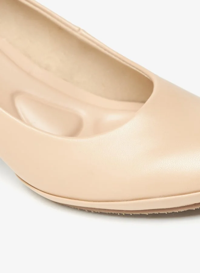Le Confort Women Solid Slip-On Pumps with Cone Heels