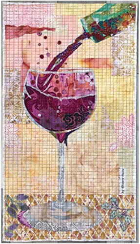 Fiberworks Vino Quilt Collage Pattern by Laura Heine FWLHVINO - Image 4