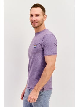 Avalanche Men Sportswear Fit Shorts Sleeves Outdoors Top, Mauve  - Image 2