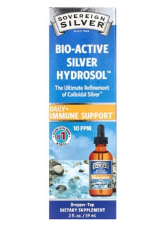 Sovereign Silver Bio-Active Silver Hydrosol™ Dropper-Top 10 PPM 2 fl oz (59 ml) 