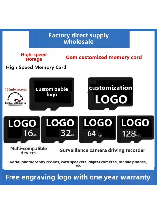 16G Memory Card 32G TF Card 64G Driving Recorder 128g Mobile Phone Monitoring Camera Memory Card 8gb-Color:small White Box-Capacity:4GB  - Image 2