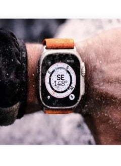 Generic Smart Watch S8 Ultra, works with NFC technology, size 49, compatible with all devices, orange strap and an additional strap  - Image 2
