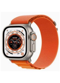 Generic Smart Watch S8 Ultra, works with NFC technology, size 49, compatible with all devices, orange strap and an additional strap  - Image 1
