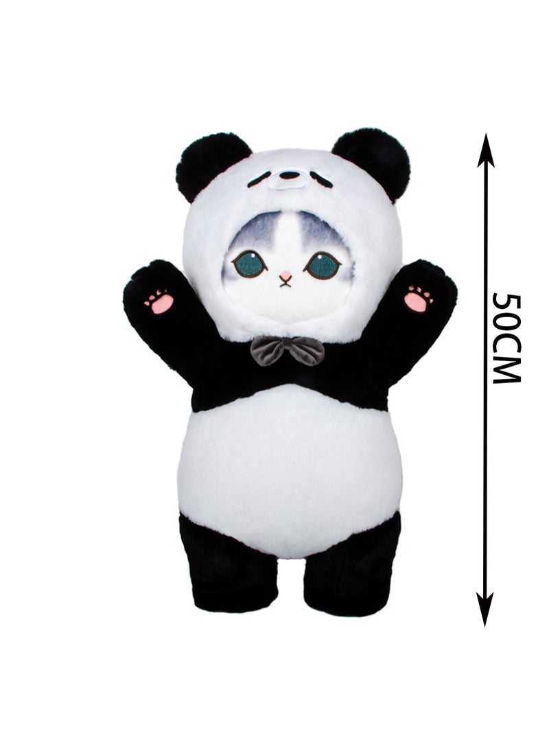 50cm Panda Cat Doll Plush Toy, Mofusand Plush Doll Stuffed Animal Doll, Soft Pillow Gift For Boys And Girls - Image 2