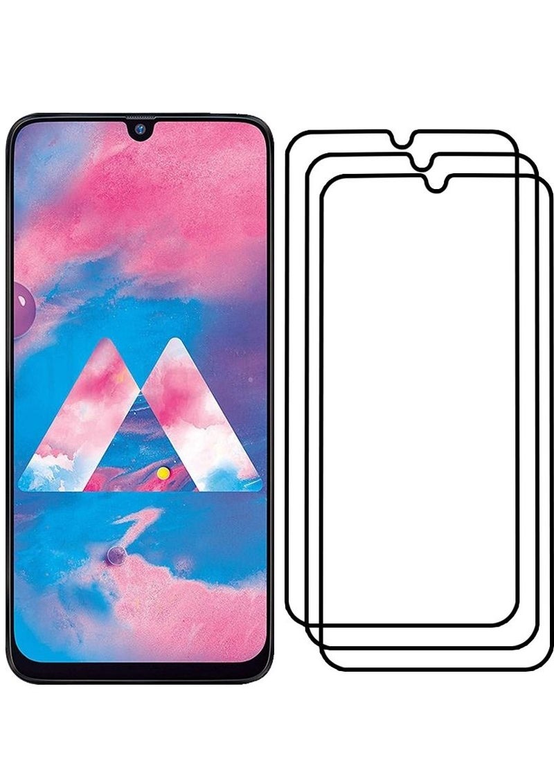 CATANES - 3 Pack For Samsung Galaxy A30 Screen Protector 3D Tempered Glass Full Glue Back - Image 1