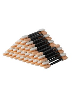Cuttte Cuttte Eyeshadow Applicators Makeup Brushes - 60PCS Disposable Eyeshadow Brush, Dual Sides Eye Shadow Applicator Sticks, 2.44 Inch Eye Makeup Applicators, Black  - Image 1