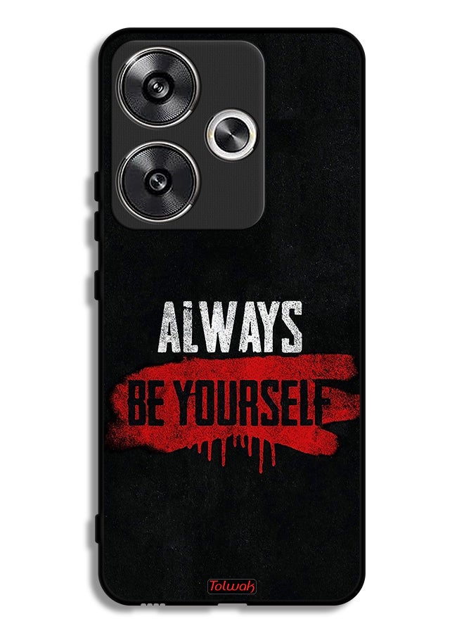 Tolwak Xiaomi Redmi Turbo 3 5G Protective Case Cover Always Be Yourself - Image 1