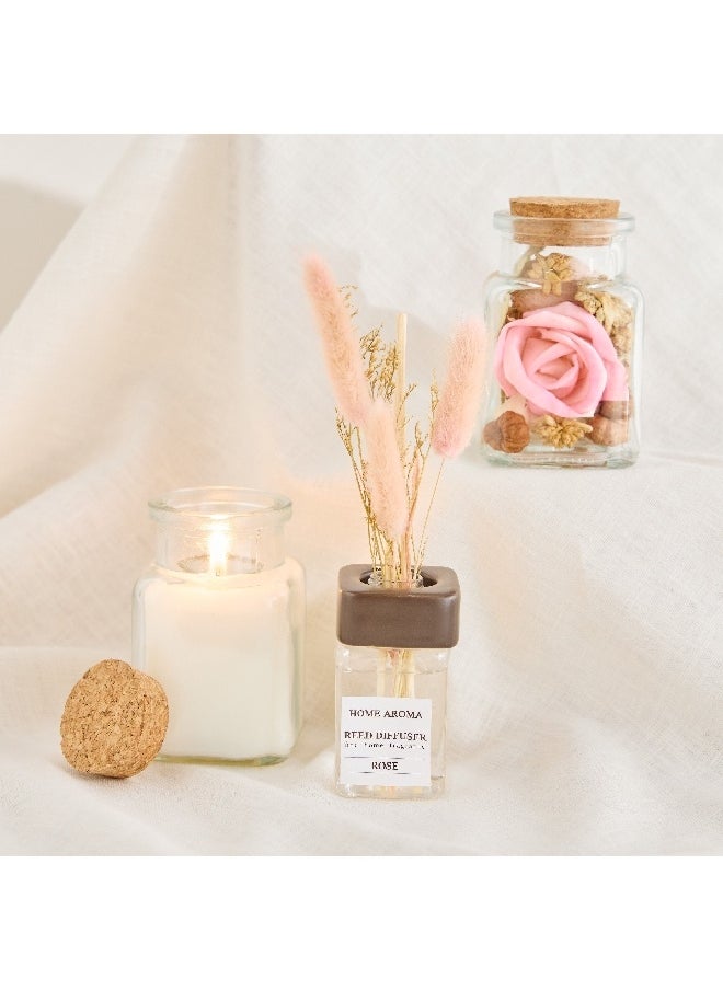 Seyna Rose Jar Candle with Potpourri and Diffuser Gift Set 50 ml - pzsku/ZFEEC90C77A5DF0CC0A5BZ/45/_/1729501991/49fc0b84-21da-4dbc-b9ac-5d46e5bd0a1d