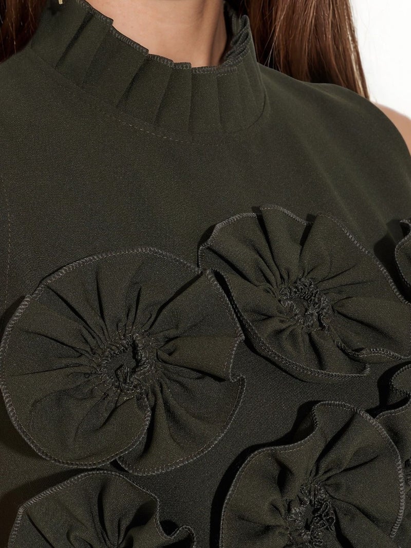 Jennyfer Embroidered Sleeveless Mini Dress - Image 5