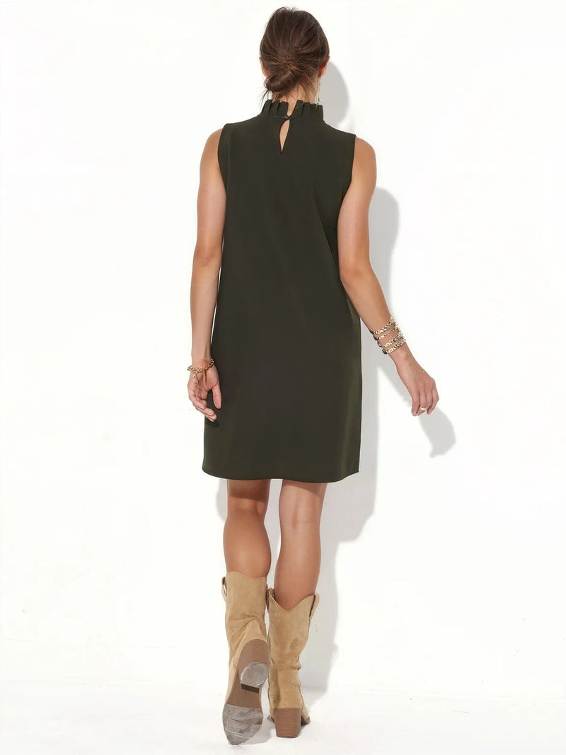 Jennyfer Embroidered Sleeveless Mini Dress - Image 4