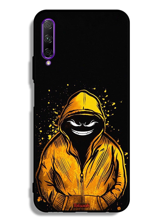 Tolwak Huawei Y9s Protective Case Cover Marshmallow Boy Art - Image 2