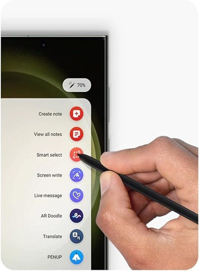 بديل S Pen لـ Galaxy S23 Ultra لهواتف Samsung Galaxy S23 Ultra جميع الإصدارات قلم ستايلس للشاشة التي تعمل باللمس (بدون بلوتوث). - Image 3