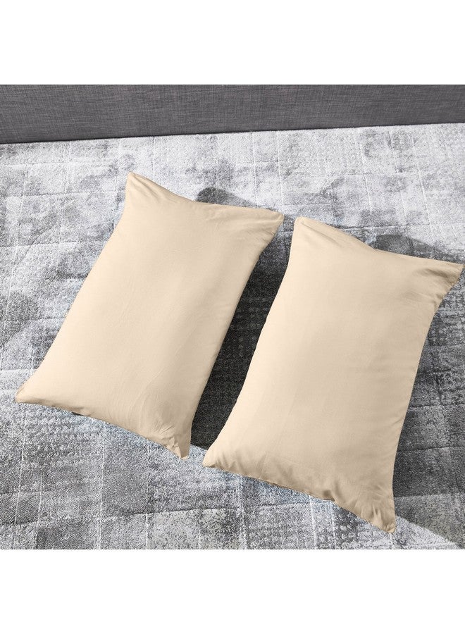 Home Box Ballina 2-Piece Solid Cotton Pillow Cover Set 75 x 50 cm  - Image 3