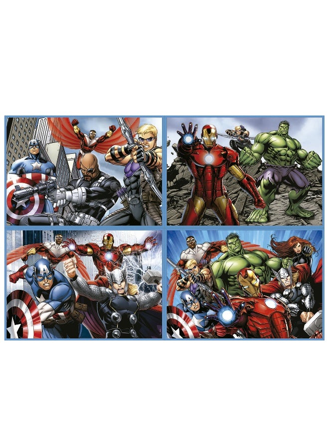 EDUCA Multi 4 Puzzles 50-80-100-150 Avengers  - Image 2