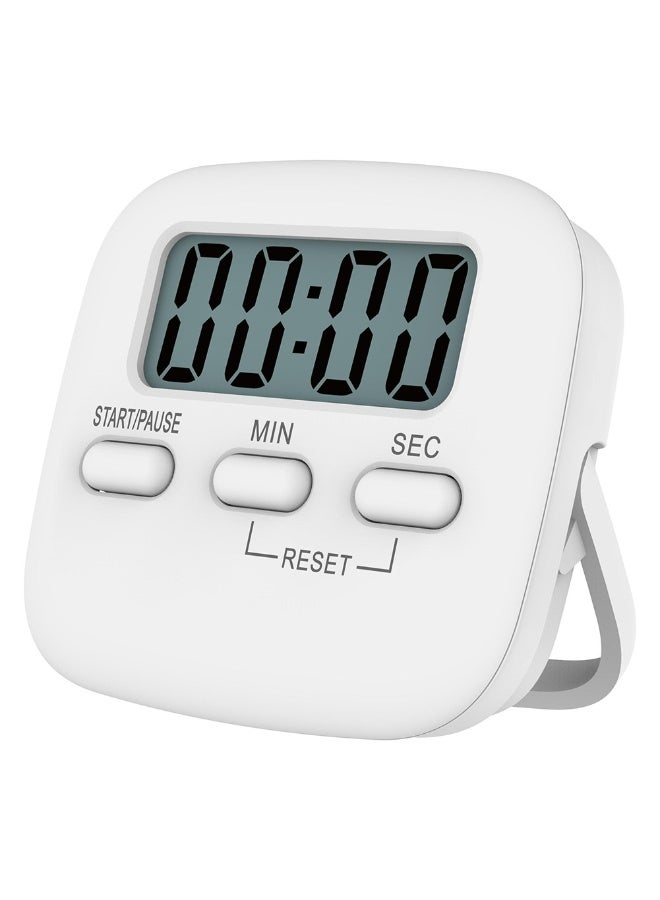 Digital Timer Countdown Clock with LED Large Screen, Reminder for Student Exam Study & Daily Tasks, Alarm Clock with Start/Pause and Reset Buttons - Image 1