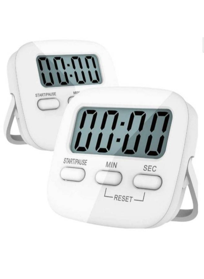 Digital Timer Countdown Clock with LED Large Screen, Reminder for Student Exam Study & Daily Tasks, Alarm Clock with Start/Pause and Reset Buttons - Image 4