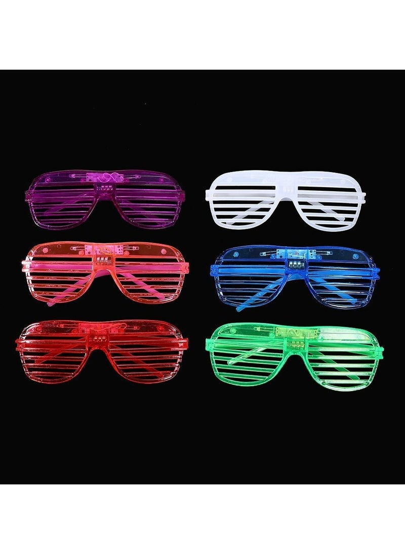 1 PCS Glowing Blinds Glasses Glasses for Party New Year Birthday Ramdom Colour For Kids and Adults - Image 2