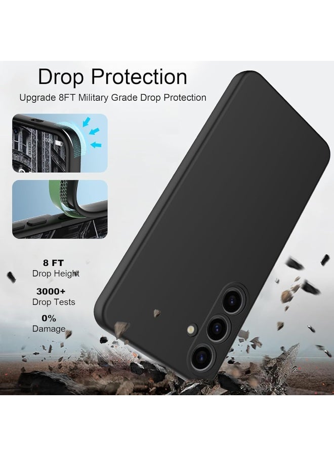 Case for Samsung Galaxy A57 Black Cover Slim Fit Soft Back TPU Cover Flexible Silicone Matte for Samsung Galaxy A57 Black - Image 5