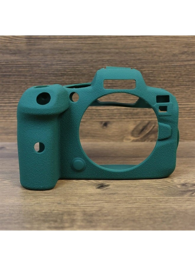 Rieibi EOS R6 R6 Mark II Camera Case, Silicone Camera Protective Case for Canon eos R6 R6 Mark II Digital Camera - Green - Image 2