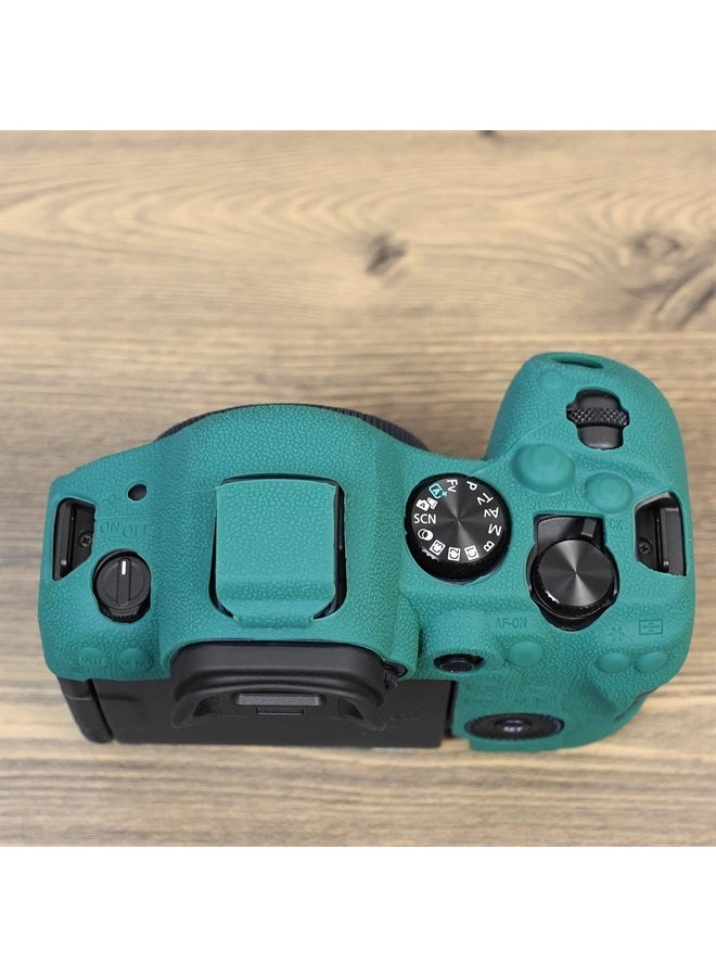 Rieibi EOS R6 R6 Mark II Camera Case, Silicone Camera Protective Case for Canon eos R6 R6 Mark II Digital Camera - Green - Image 3
