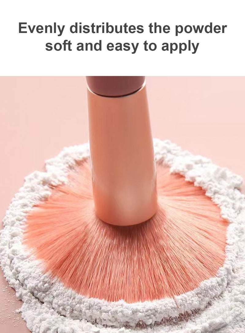 Makeup Brushes Set with Bag, 8pcs Travel Makeup Brush Kit, Travel Portable Soft Makeup Brushes Set Eye Shadow Foundation Powder Eyelash Lip Concealer Blush for Delicate Makeup Techniques - Image 2