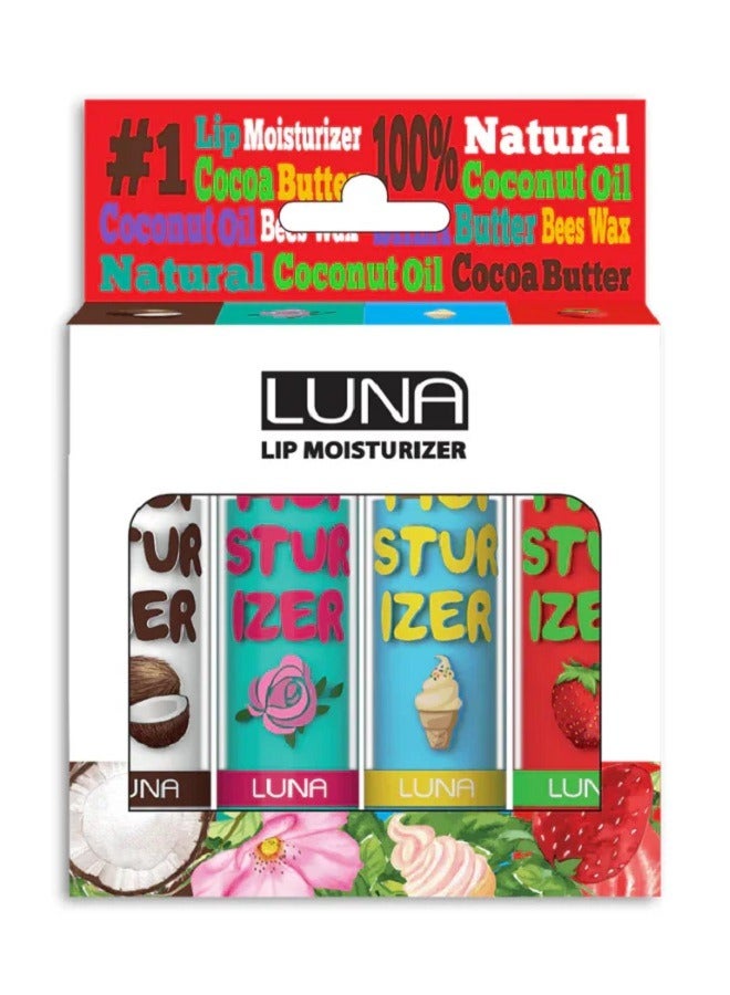 لونا مرطب الشفاه الجديد من 4 مودز 3.5 جرام
