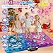 maysida Dance Mat Toy Gift for Kids ages 312 Dancing Music Playmat with 12 Key Large Size 5938 in Double User Challenge Game Christmas Birthday Gift for Girls Boys 5 6 7 8 9 10 11 12 Year Old - Image 4