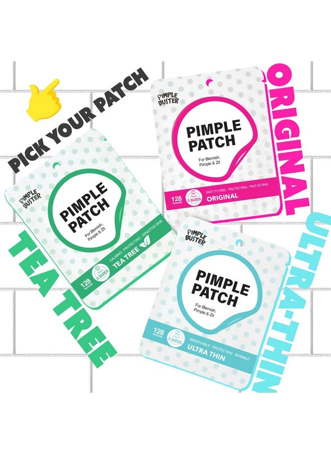 EBIN NEW YORK Pimple Buster Pimple Patches For Face Tea Tree Hydrocolloid Acne Patches For Blemishes & Breakouts And Absorbing Zits Recover The Spot Quickly Cover Spot From Dirt Invisible Finished  - Image 5