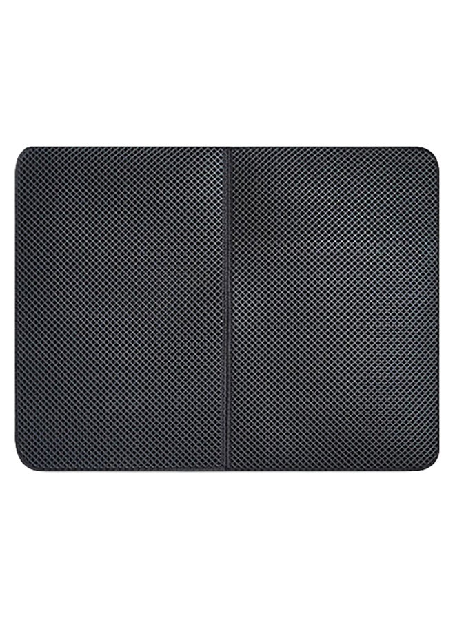 إسكدنيا Double-Layer Waterproof Litter Trapping Mat Black 24 x 29cm
