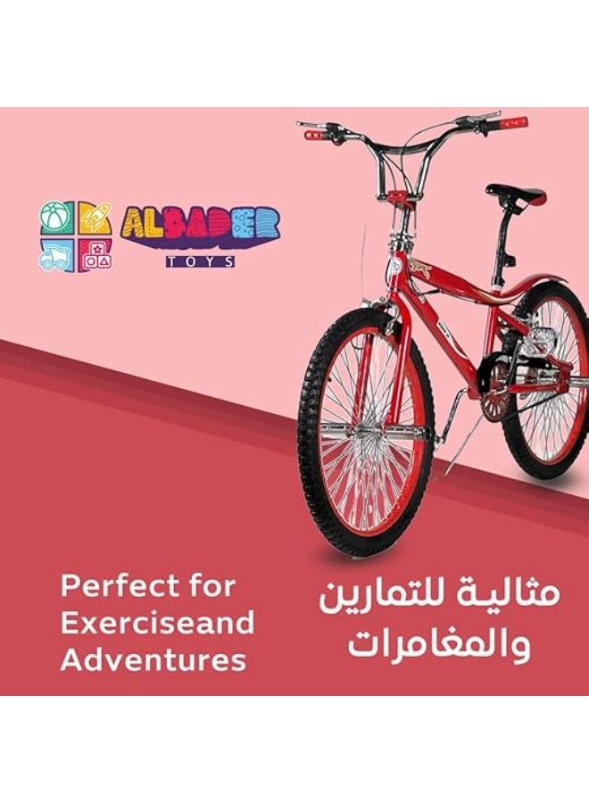 AL BADER Cobra 24-Inch Size, Bicycle with Adjustable Seat, Freestyle Bike With Double Disc Brakes, Freestyle Bikes For Adults, Sport Bike Sturdy And Easy to Assemble  - Image 2