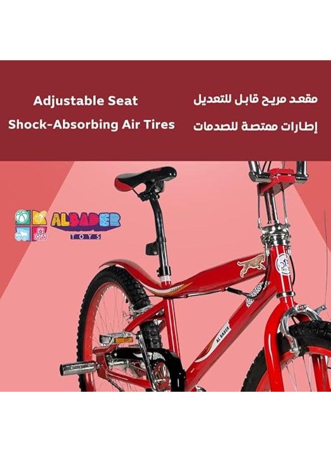 AL BADER Cobra 24-Inch Size, Bicycle with Adjustable Seat, Freestyle Bike With Double Disc Brakes, Freestyle Bikes For Adults, Sport Bike Sturdy And Easy to Assemble  - Image 5
