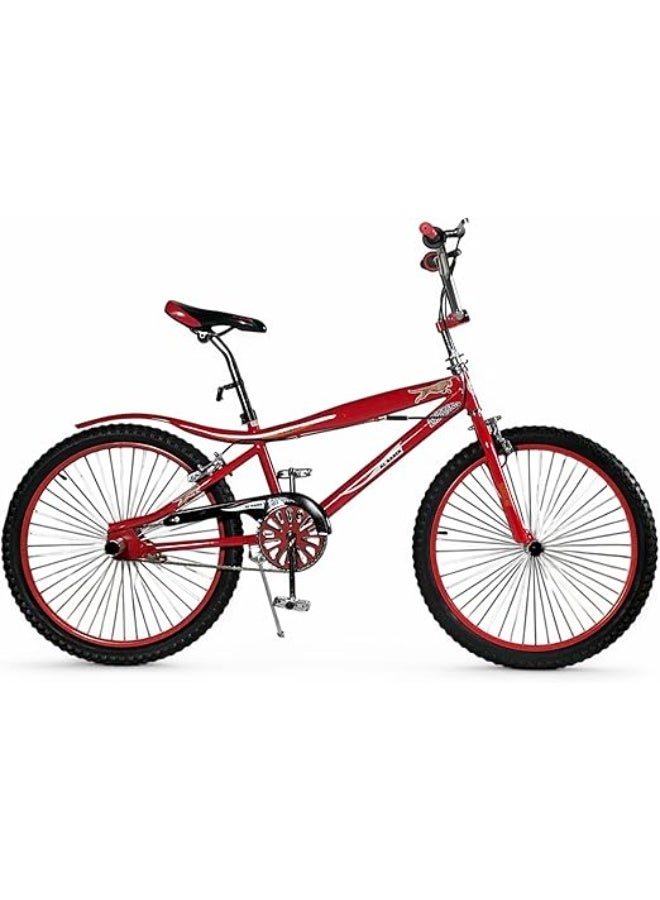 AL BADER Cobra 24-Inch Size, Bicycle with Adjustable Seat, Freestyle Bike With Double Disc Brakes, Freestyle Bikes For Adults, Sport Bike Sturdy And Easy to Assemble  - Image 1
