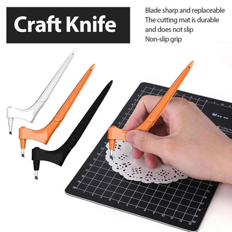 Carving Knife Blades Wood Carving Tools Fruit Craft Sculpture Engraving DIY Art Cutting Stationery Tool 360° Rotating - Image 3
