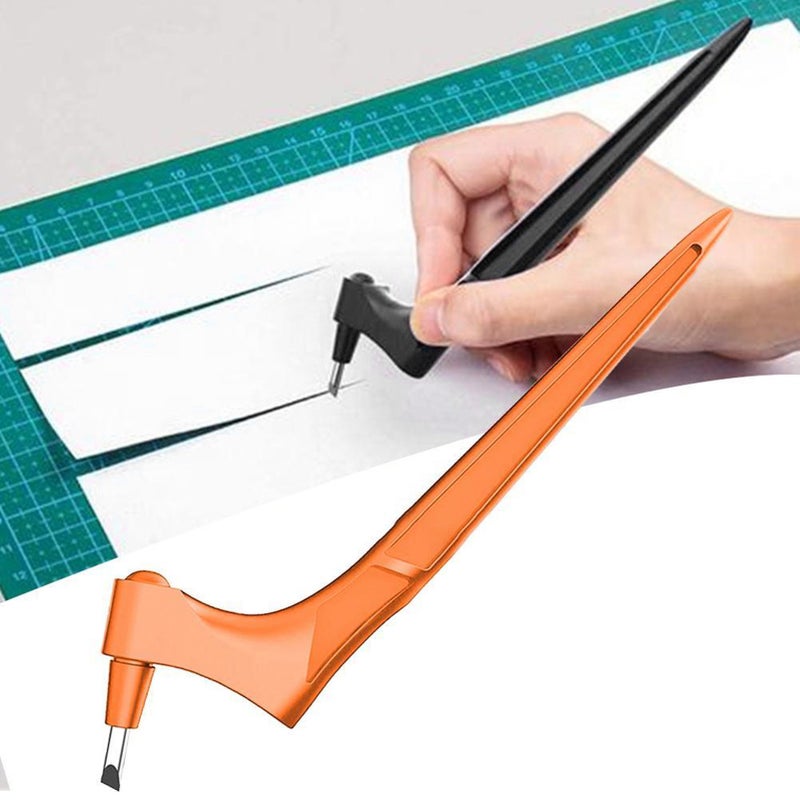 Carving Knife Blades Wood Carving Tools Fruit Craft Sculpture Engraving DIY Art Cutting Stationery Tool 360° Rotating - Image 5